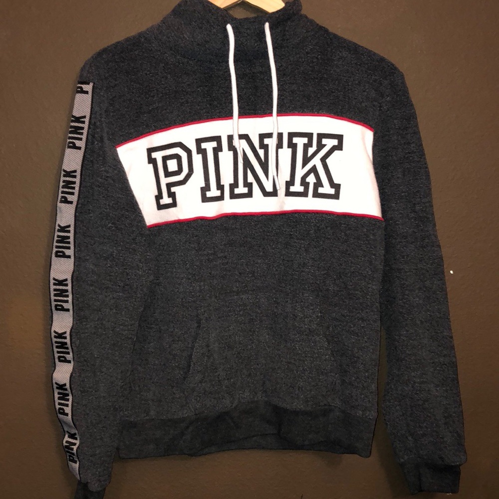Grey PINK sweater